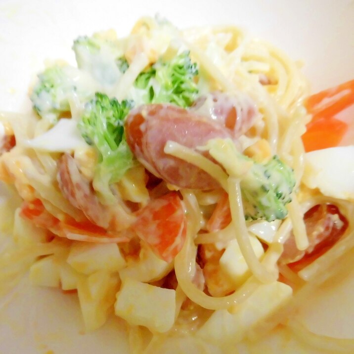 ピリ辛わさびのスパサラ